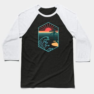 Summer waves Baseball T-Shirt